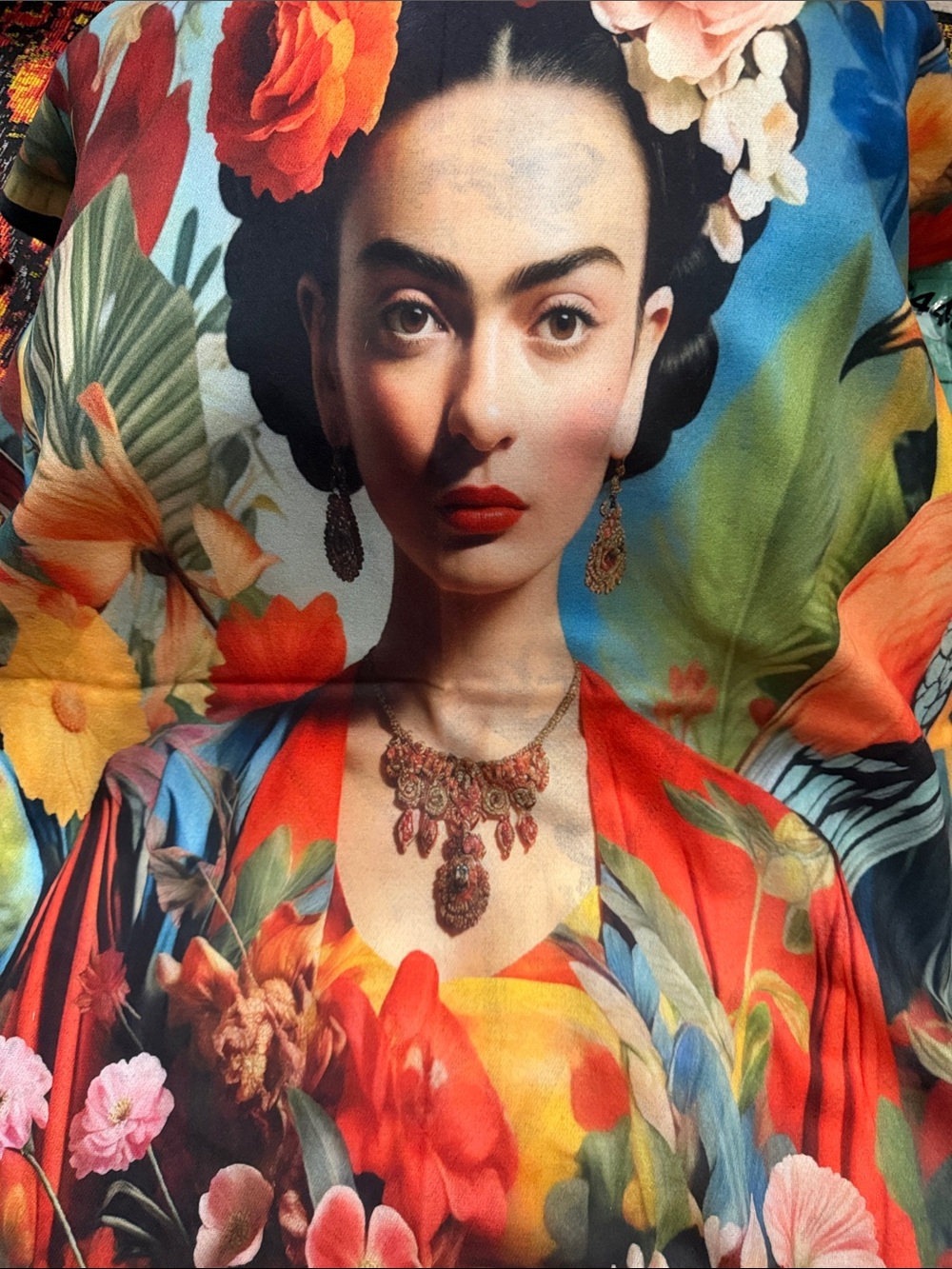 Frida Floral Multi-Color Shawl